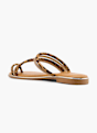 Catwalk Pantoletten-Zehentrenner Beige 69357 3