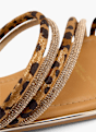 Catwalk Pantoletten-Zehentrenner Beige 69357 5