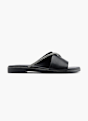 Graceland Flache Pantolette Schwarz 69347 1