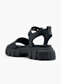 WWS keine Marke Sandale Schwarz 82728 3
