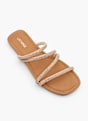 Catwalk Flache Pantolette Gold 82806 2