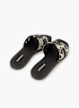 Catwalk Flache Pantolette Schwarz 102536 4