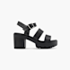 Catwalk Sandale Schwarz 3126 1