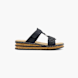 Rieker Flache Pantolette Schwarz 58614 1