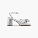Catwalk Sandale cu toc Argint 58851 1