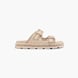 Catwalk Chinelo com palmilha alta Bege 62181 1