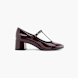 Graceland Spangenpumps Burgunder 79471 1