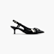 Buffalo Slingback pump Sort 91034 1