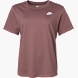 Nike Tee-shirt Marron 120368 1