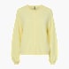 PIECES Pull en mailles Jaune 122888 1