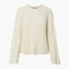 PIECES Strickpullover Creme 122945 1