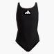 adidas Solid Small Logo Badeanzug Schwarz 131749 1