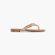 Graceland Sandal med tå-split Beige 4184 1