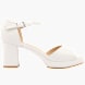 5th Avenue Sandales à talons Blanc 28622 1