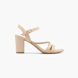 Graceland Højhælet sandal Pudder 58893 1
