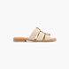 Graceland Flache Pantolette Beige 62152 1