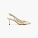 Graceland Pantofi sling Auriu 110832 1