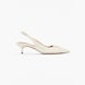 Läst Copenhagen Slingback pump Benvit 124608 1