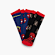 Spider-Man Socken Dunkelblau 128401 1