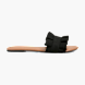 PIECES Flache Pantolette Schwarz 137982 1