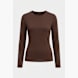 PIECES Longsleeve Braun 145568 1