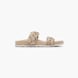 CAFE MODA Flache Pantolette Beige 165238 1