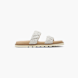 CAFE MODA Flache Pantolette Weiß 165239 1