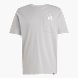 adidas Lounge Slides Graphic Pocket T-Shirt Grau 132194 1