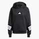 adidas Future Icons 3-Streifen Hoodie Schwarz 132448 1