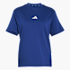 adidas Essentials 3-Streifen Cotton T-Shirt Blau 156472 1