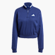 adidas Essentials Color Pop French Terry Crop Quarter-Zip Originals Jacke Blau 132675 1
