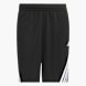 adidas Legends 3-Streifen Basketball Shorts Schwarz 132179 1