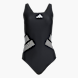 adidas Logo C-Back Badeanzug Schwarz 132000 1