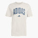 adidas Collegiate Lineage Graphic T-Shirt Beige 132038 1
