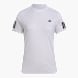 adidas Club 3-Streifen Tennis CLIMACOOL T-Shirt Weiß 142608 1