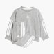 adidas Essentials Kids Jogginganzug Grau 132344 1