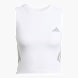 adidas adi365 Iconic Running tanktop, Kürzer geschnitten Weiß 156694 1