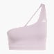 adidas Optime Workout Rib One-Shoulder-BH mit leichtem Halt Flieder 156200 1