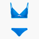 adidas Triangle Bikini Set mit 2-Wege-verstellbaren Trägern Blau 156756 1
