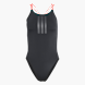 adidas RIPSTREAM 3-STREIFEN TIE BACK BADEANZUG Schwarz 156127 1
