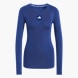 adidas TECHFIT Training Longsleeve Blau 156232 1