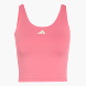adidas 3-Streifen Studio All Me Tanktop, leicht stützend Pink 169467 1