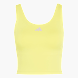 adidas 3-Streifen Studio All Me Tanktop, leicht stützend Gelb 169468 1