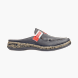Rieker Damen Clogs Blau 137110 1
