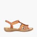 Rieker Damen Riemchensandalen Braun 137221 1