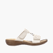 Rieker Damen Pantoletten Beige 137233 1