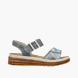 Rieker Damen Keilsandaletten Blau 137256 1