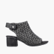 Rieker Damen Sandaletten Schwarz 137315 1