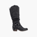 Rieker Damen Hochschaftstiefel Schwarz 137487 1