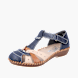 Rieker Damen Sandalen Blau 136090 1